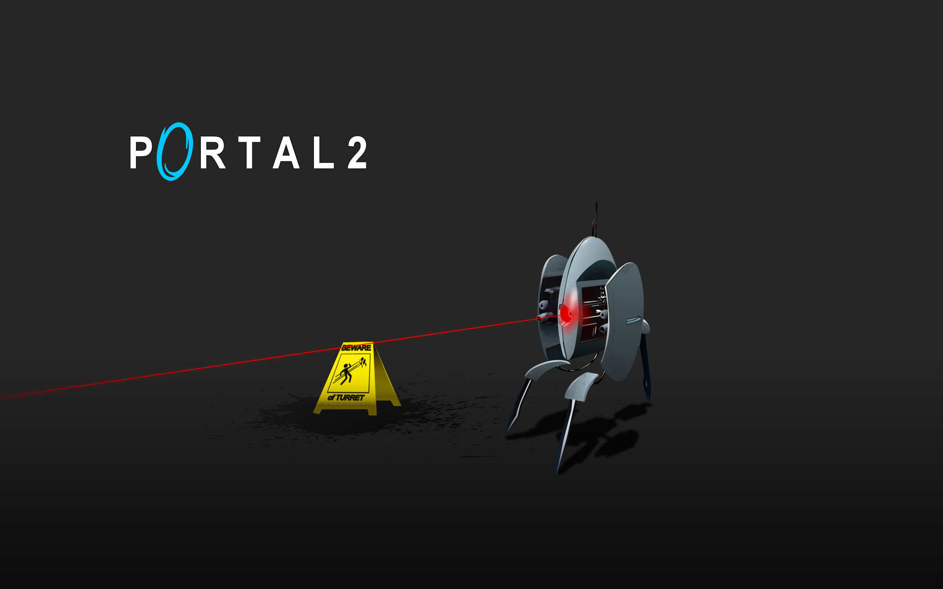Portal The Game Image Turret HD Wallpaper And Background