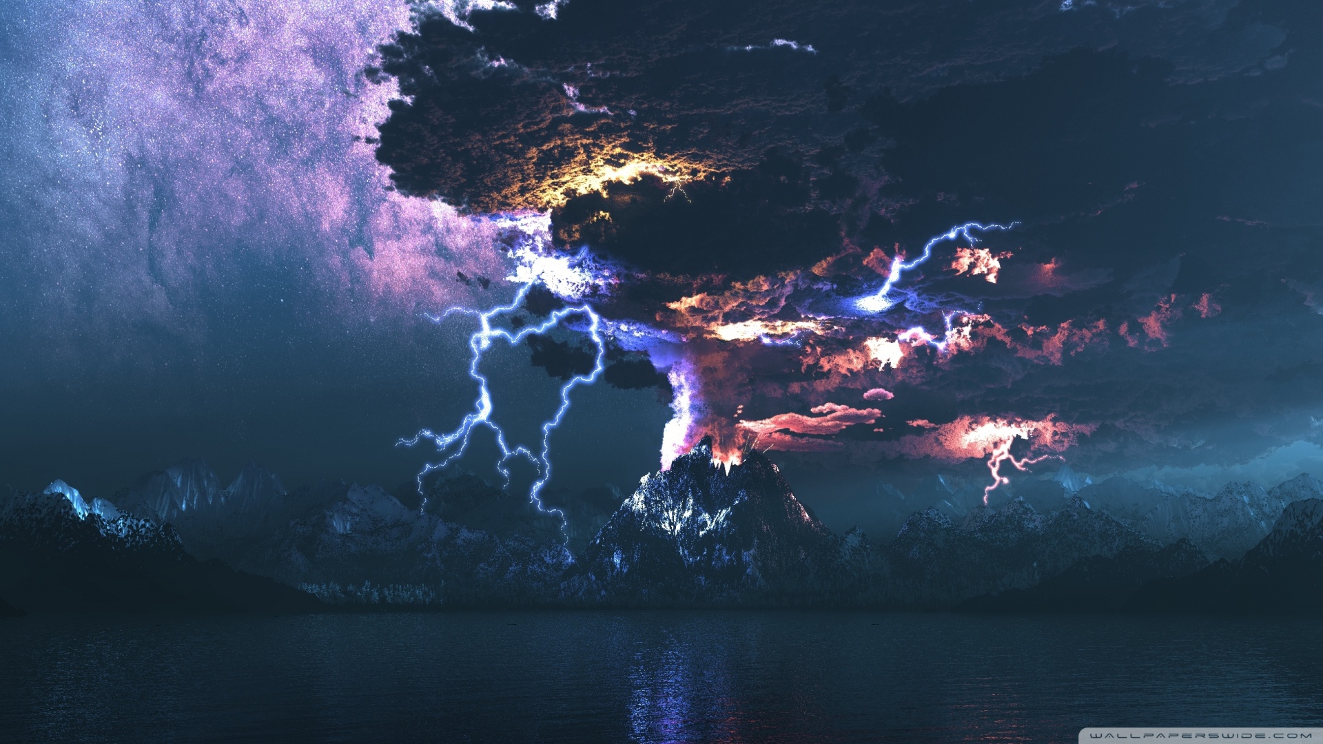 Lightning Created By Volcanic Eruption Image Crazy Gallery