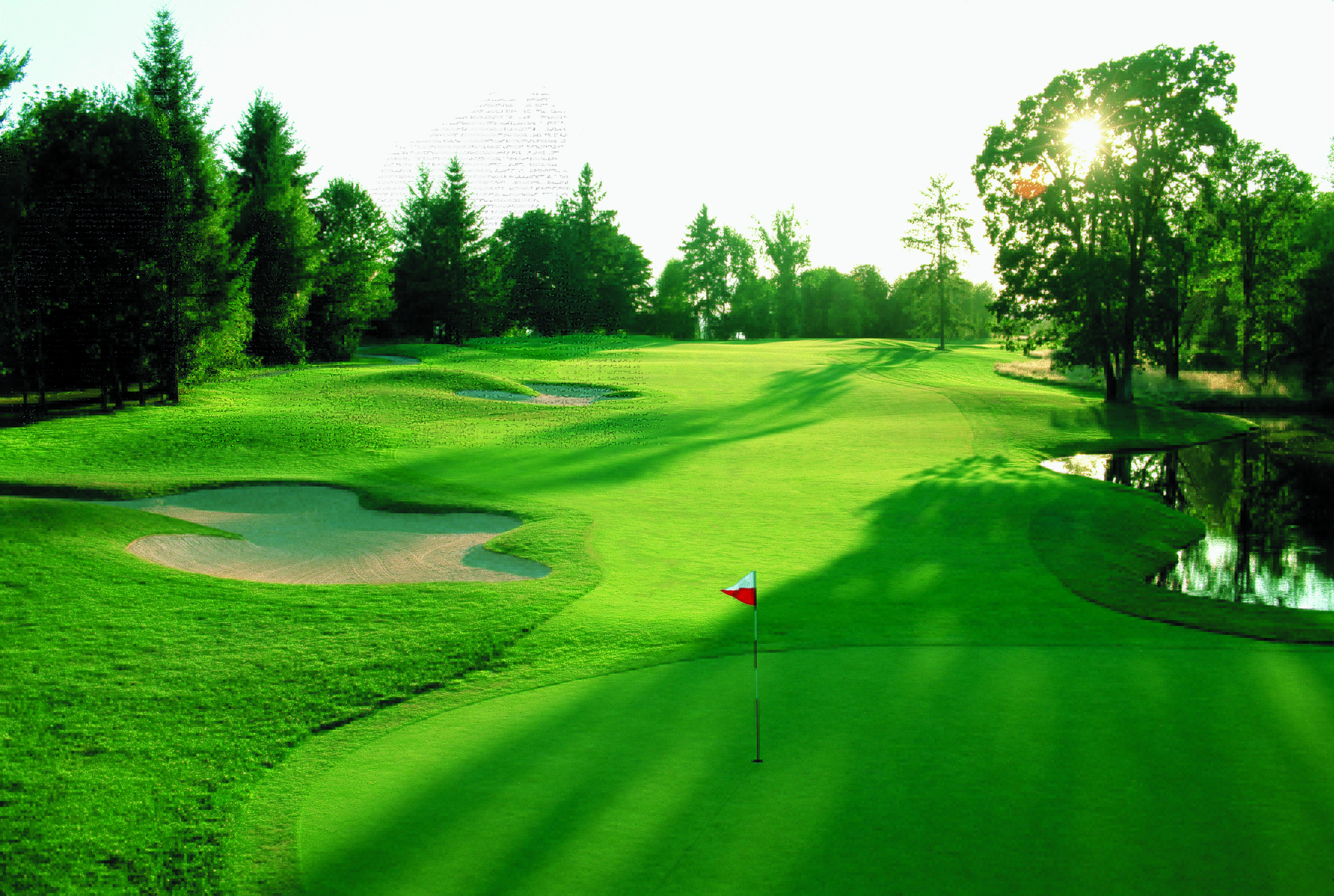 Beautiful Golf Course Desktop HD Wallpaper