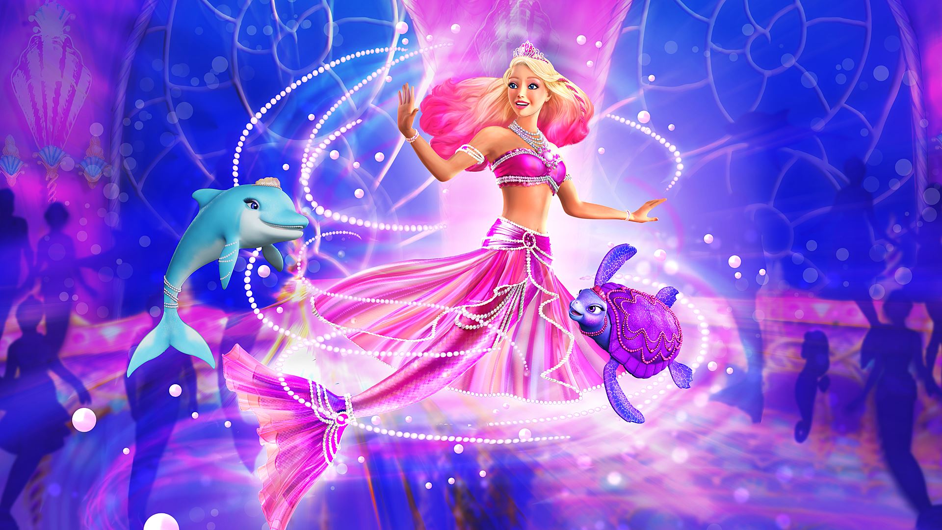Barbie The Pearl Princess Wallpaper   Barbies Animated Films 1920x1080