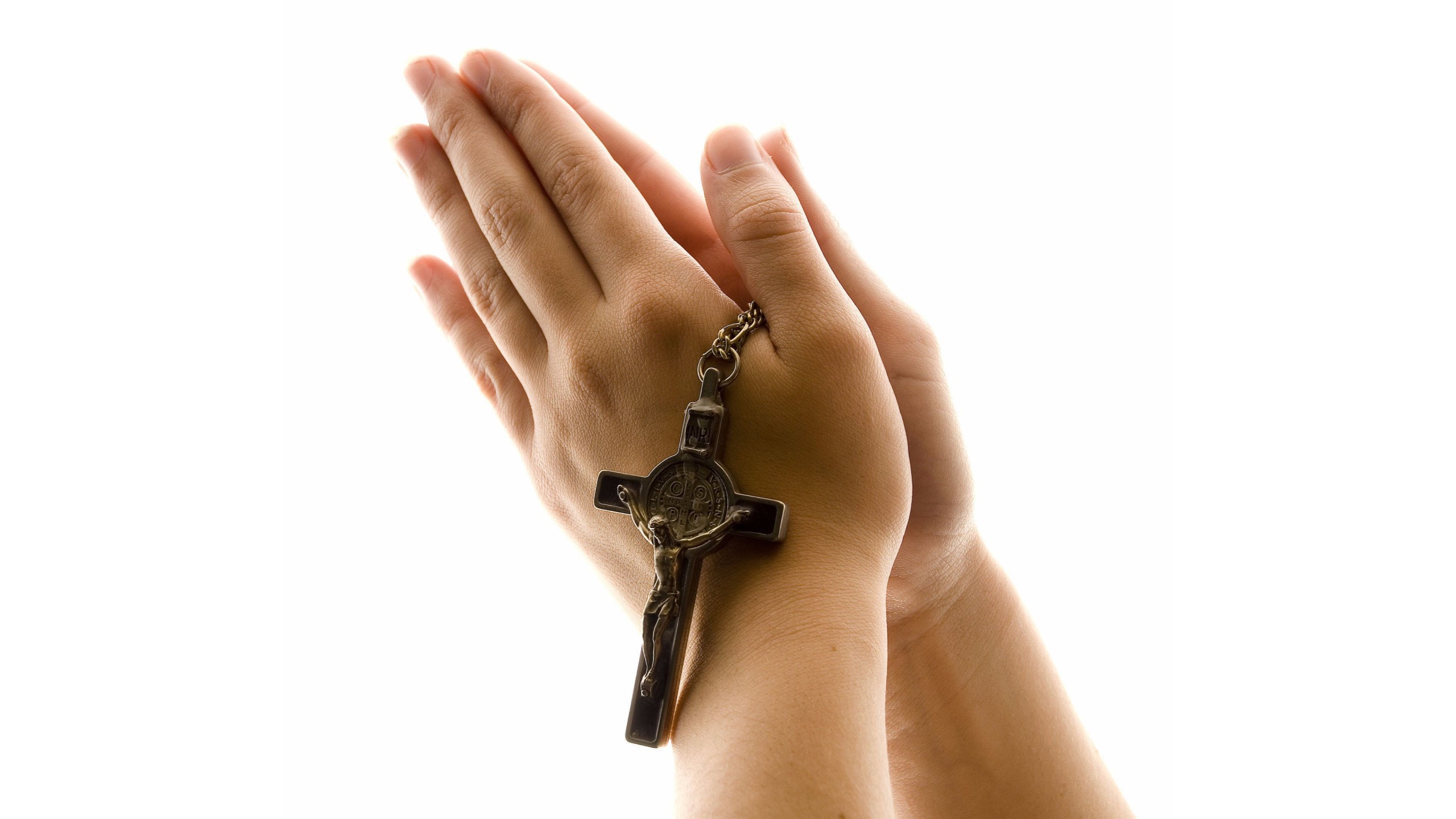 Praying Hands Catholic 4k Wallpaper
