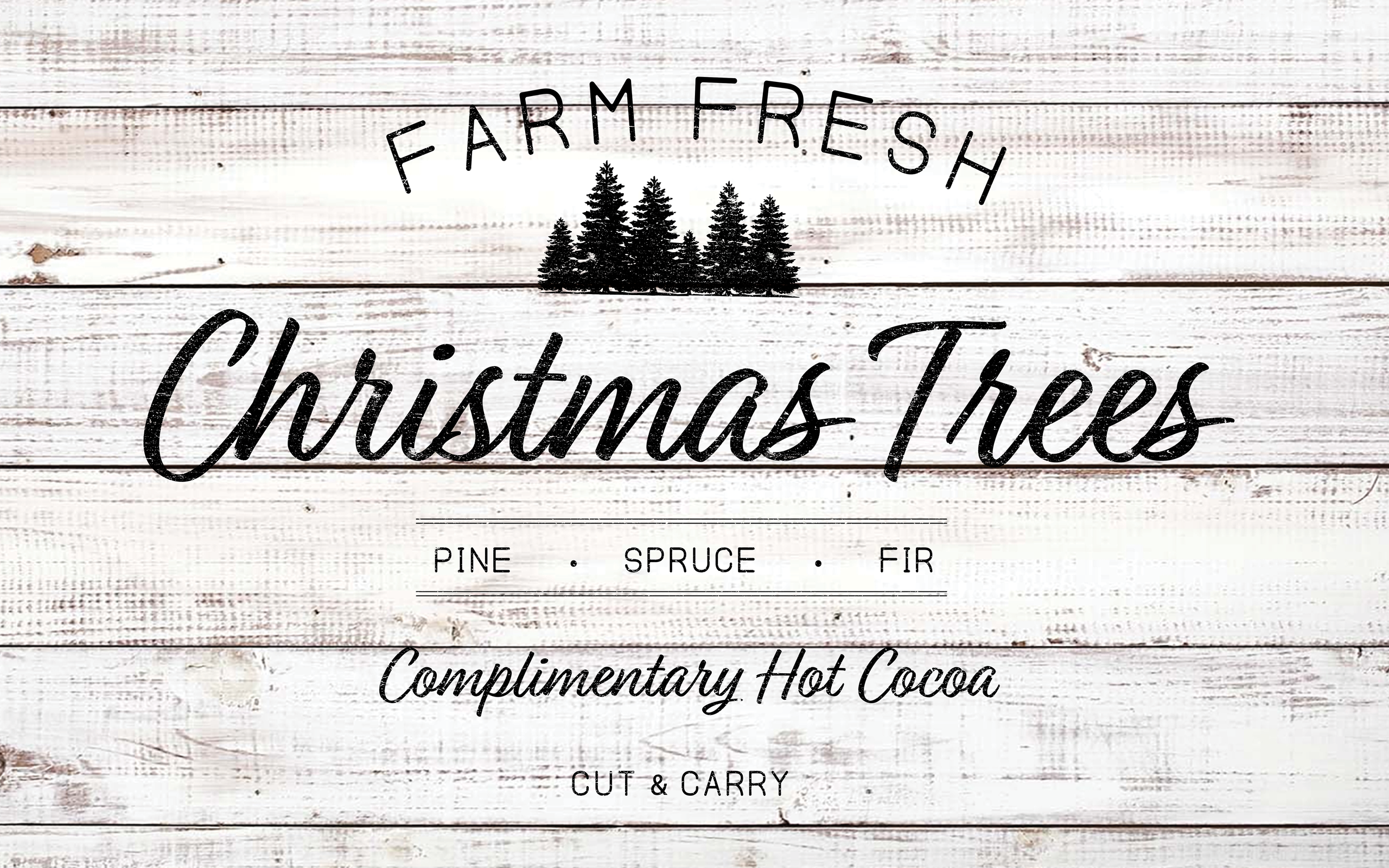 Farm Fresh Winter Desktop Wallpaper