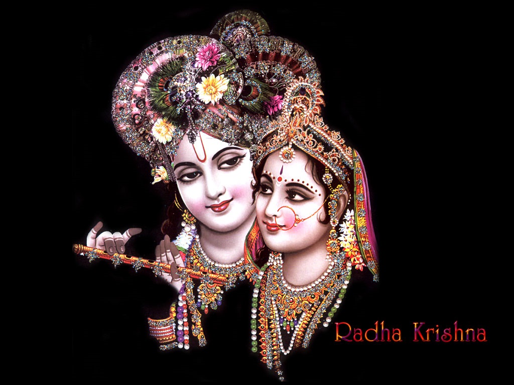 Best HD Photos of Radha Krishna Blessings   Festival Chaska 1024x768
