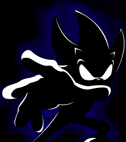 Dark Super Sonic By Thewax