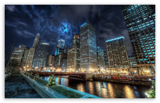 Downtown Chicago HD Wallpaper Screen Savers Ventube