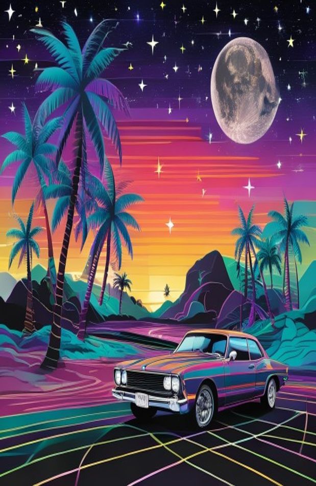 Retrowave Wallpaper