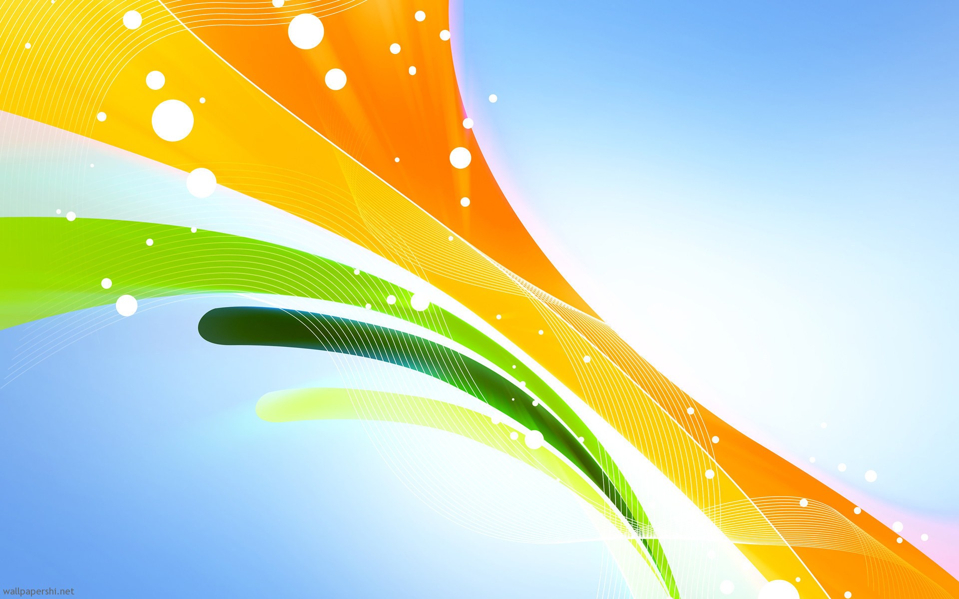  yellow green orange abstract background powerpoint backgrounds