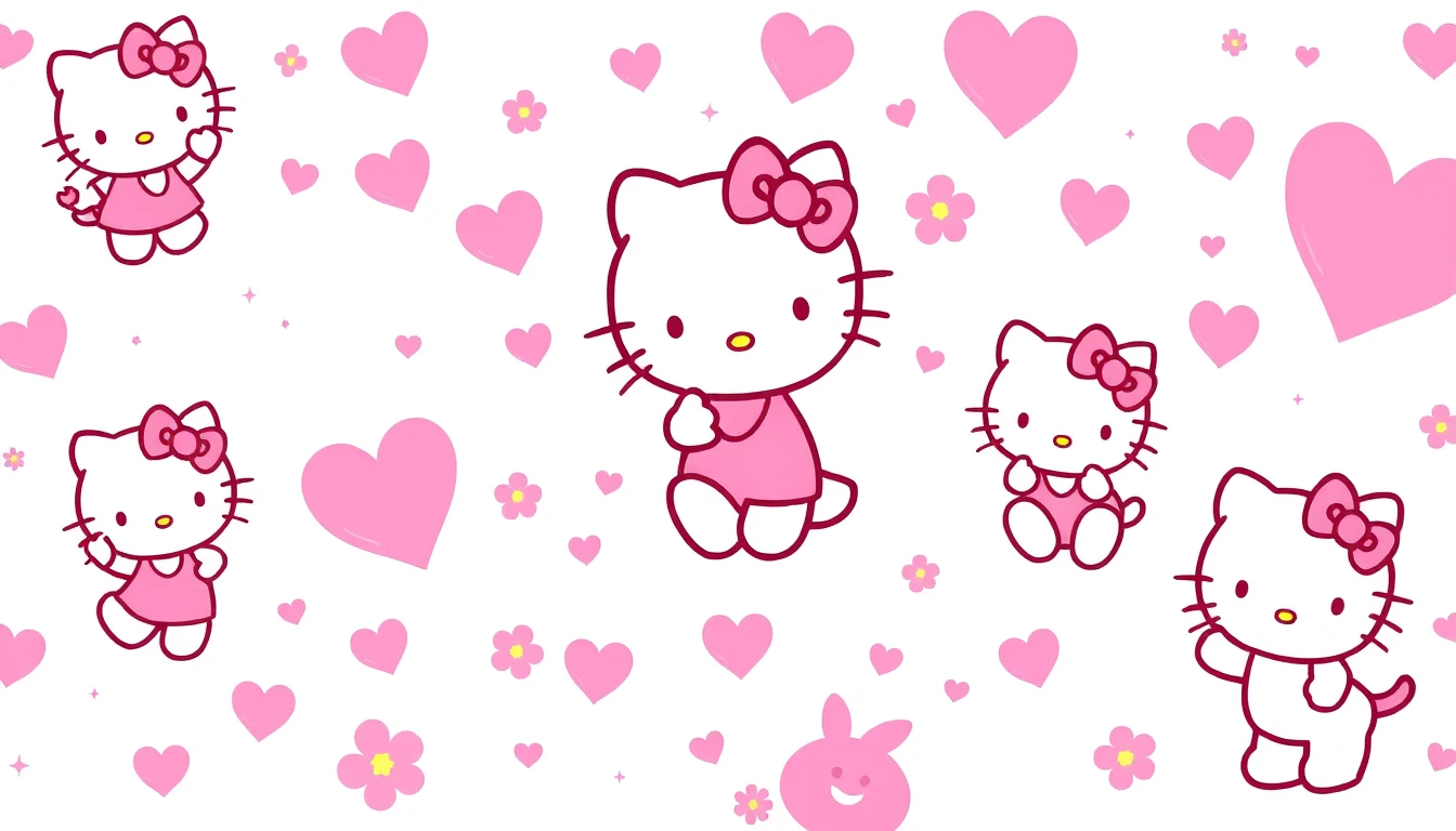 Hello Kitty Pink Wallpaper
