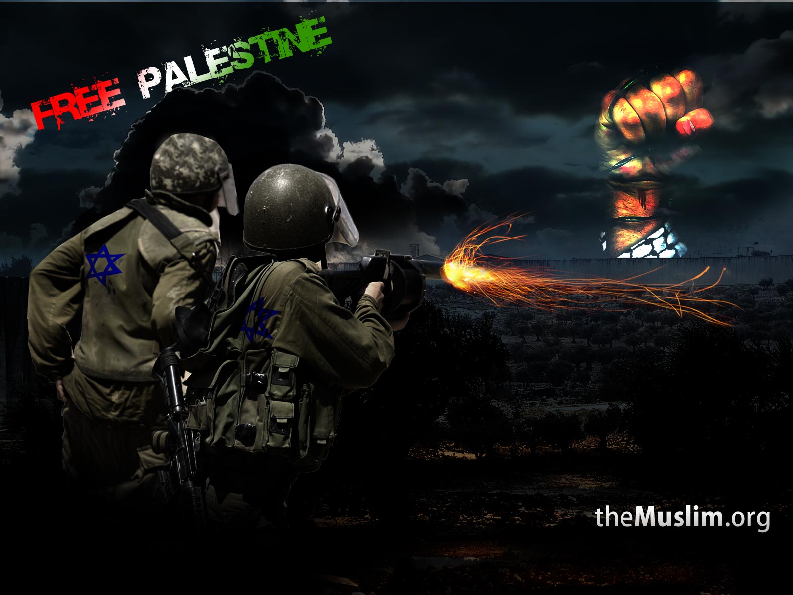 Tribute To Gaza Palestine Wallpaper Alhabib S