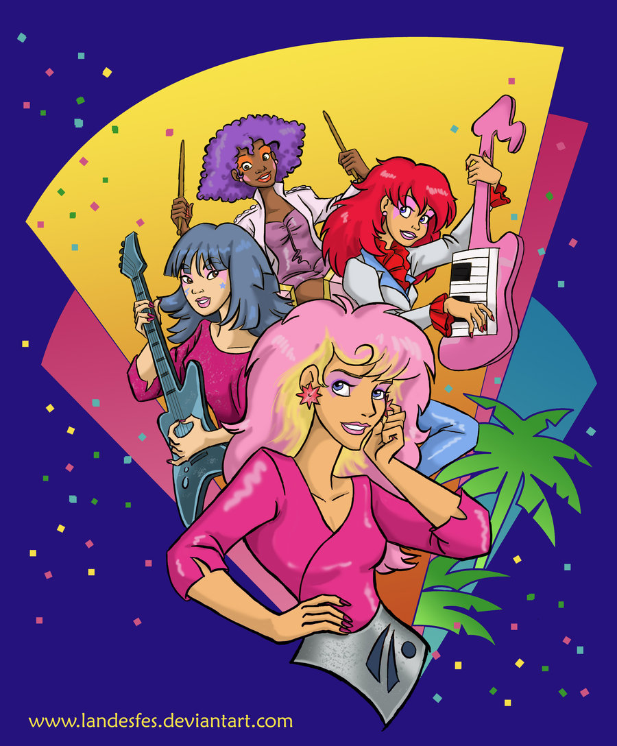 Jem And The Holograms Wallpaper The princess as the holograms