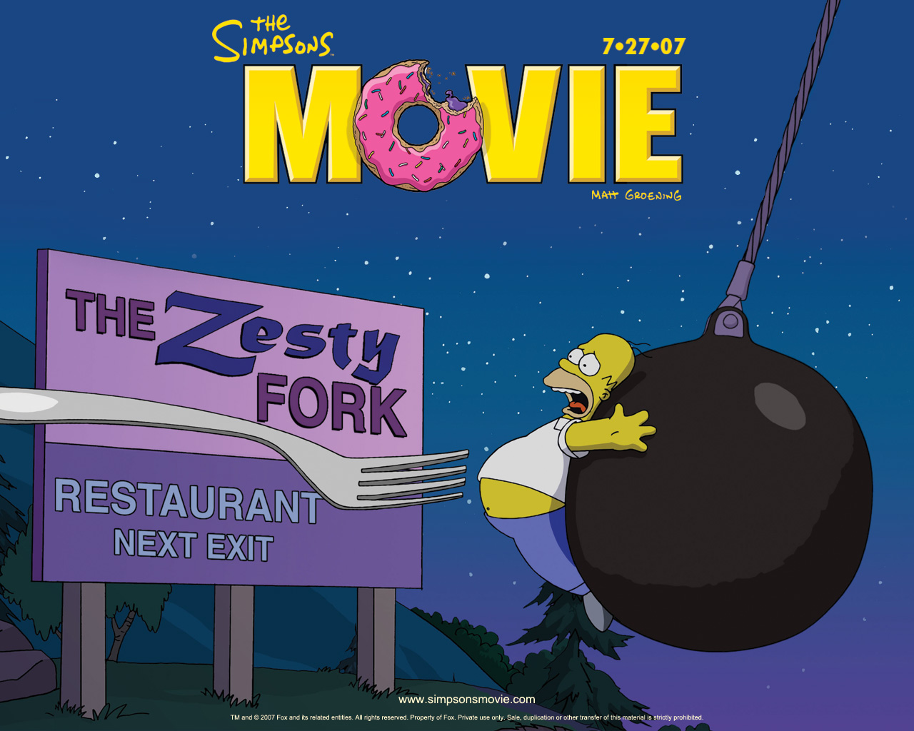 The Simpsons Movie Wallpaper   10008493 1280x1024 Desktop