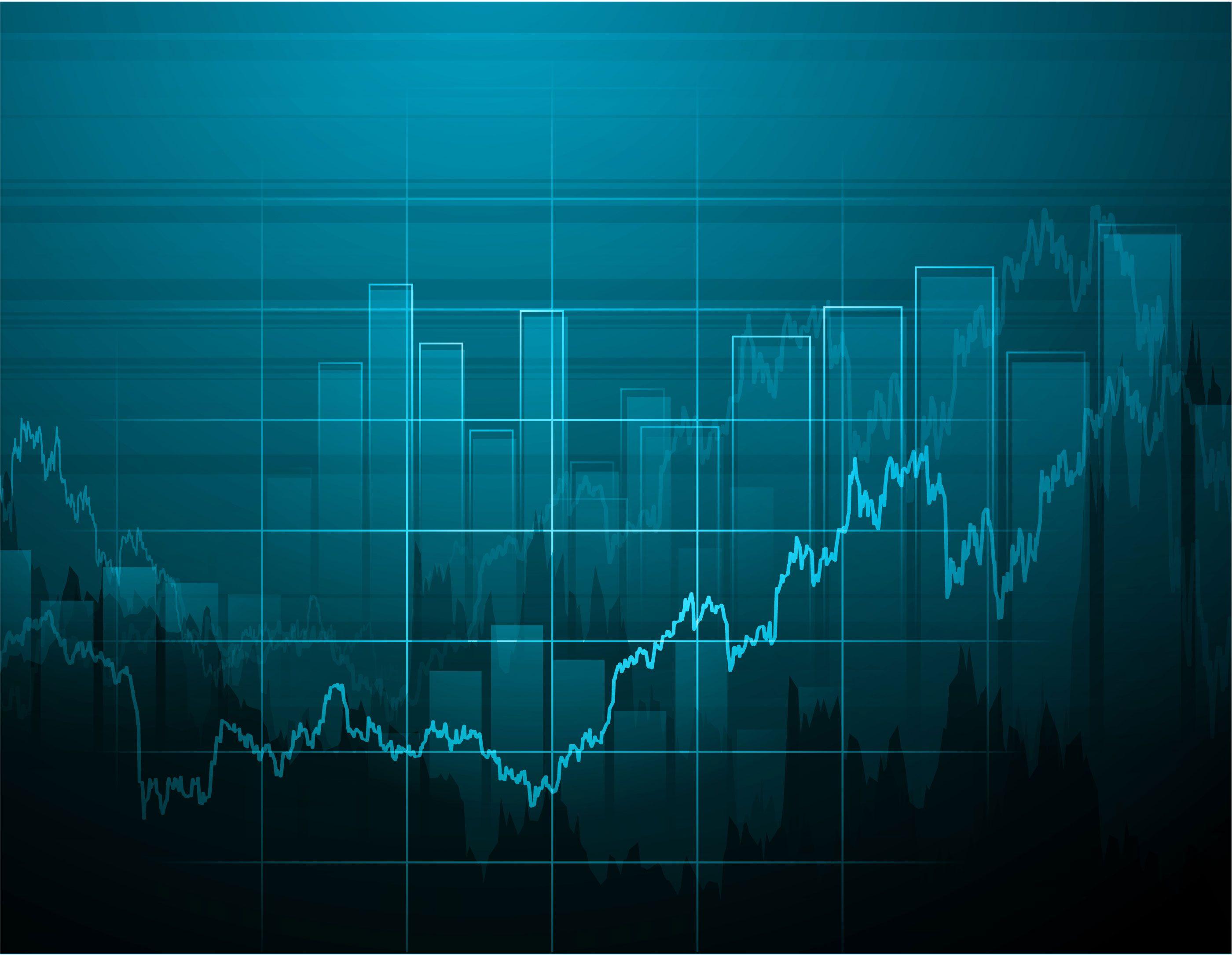 Stock Market Wallpaper Trading Chart HD