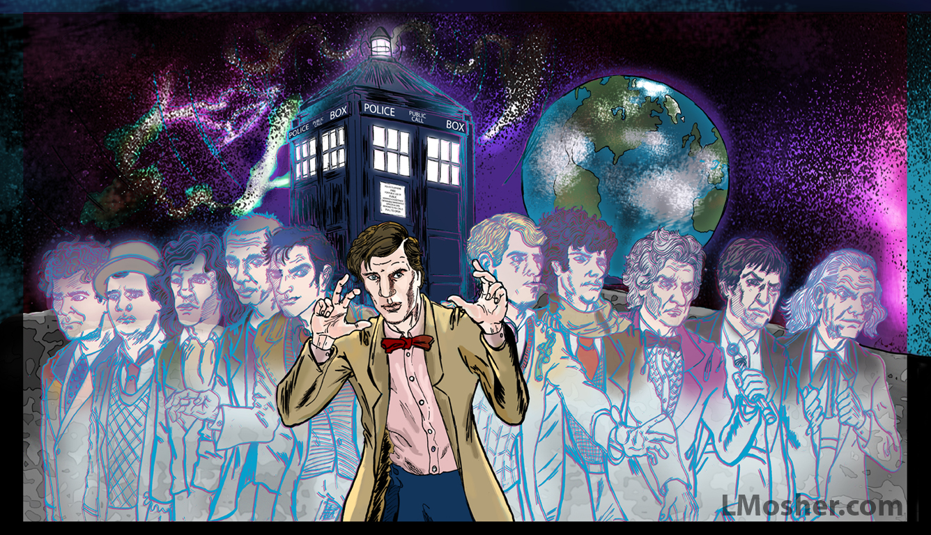 Doctor Who 11 Doctors wallpaper 1336x768