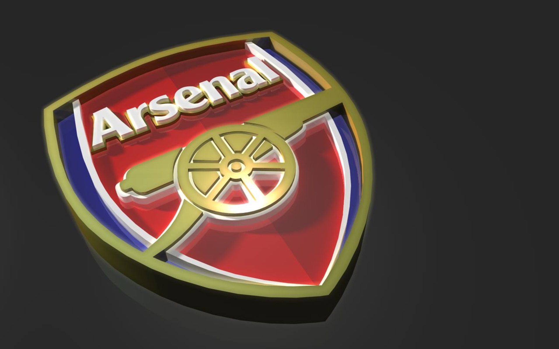 Arsenal Logo 3d Exclusive HD Wallpaper