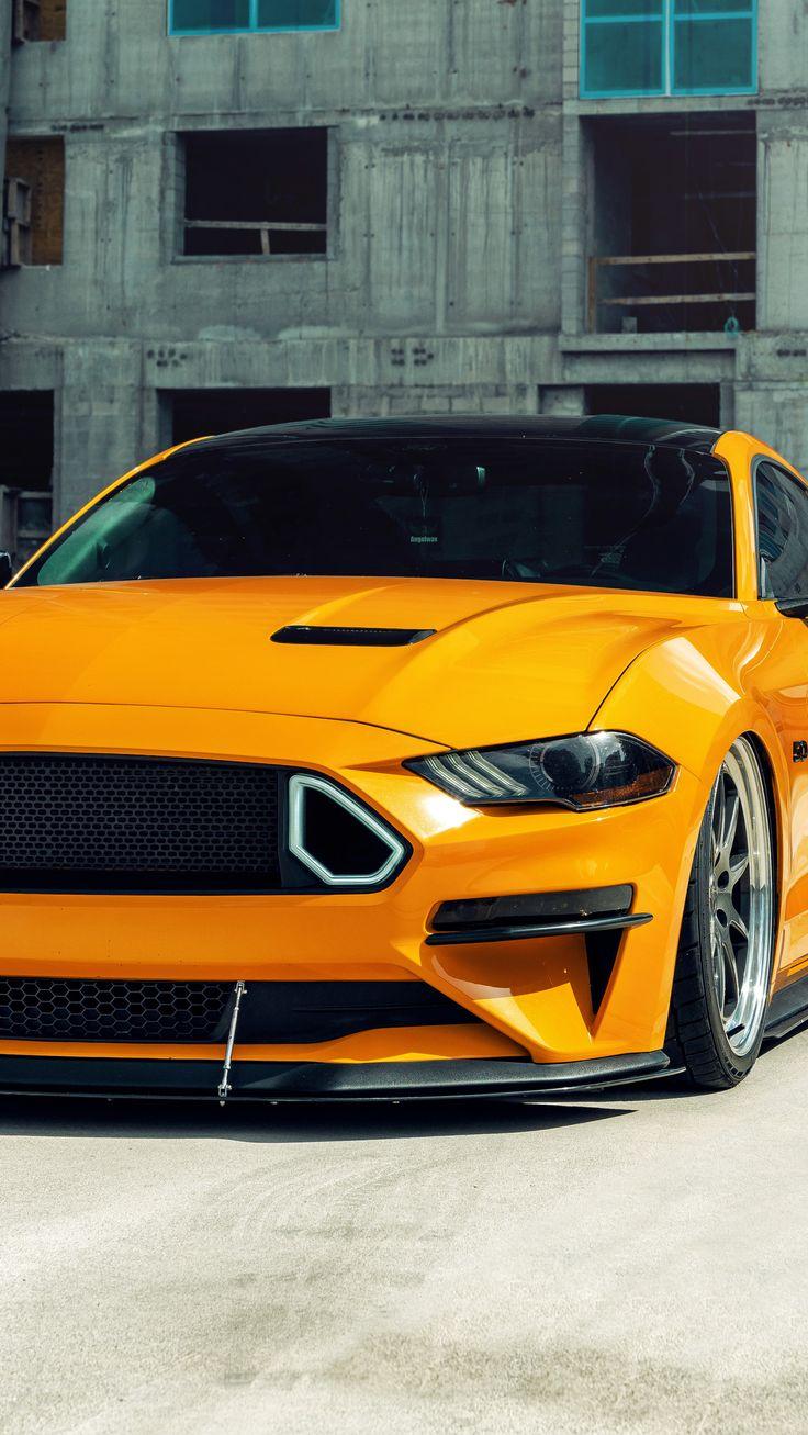 Yellow Ford Mustang Gt Wallpaper