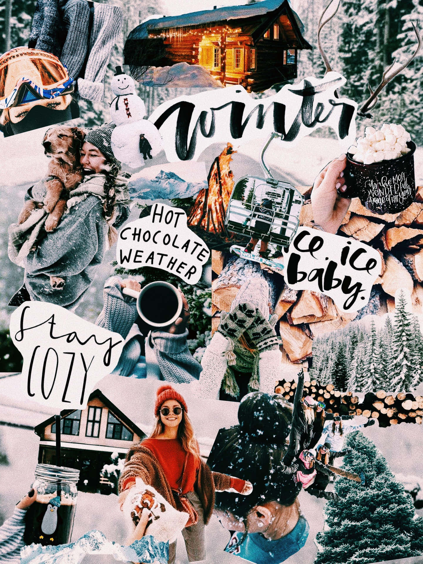 Cute Winter Aesthetic Wallpaper