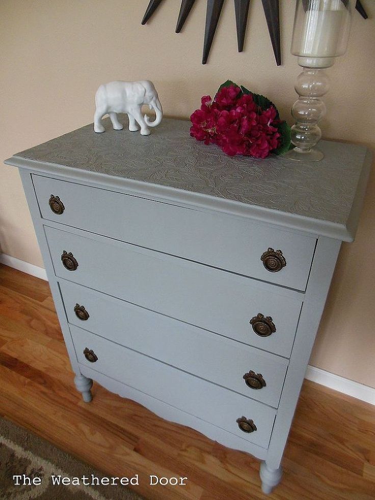 Covering Dresser with Wallpaper WallpaperSafari