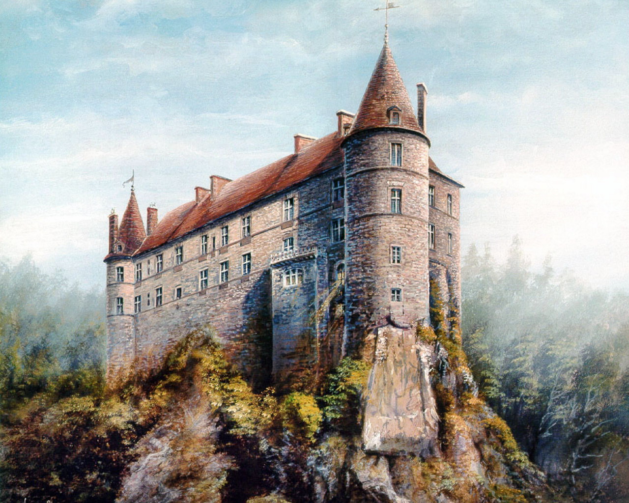 Image for Medieval Castle Desktop Wallpaper