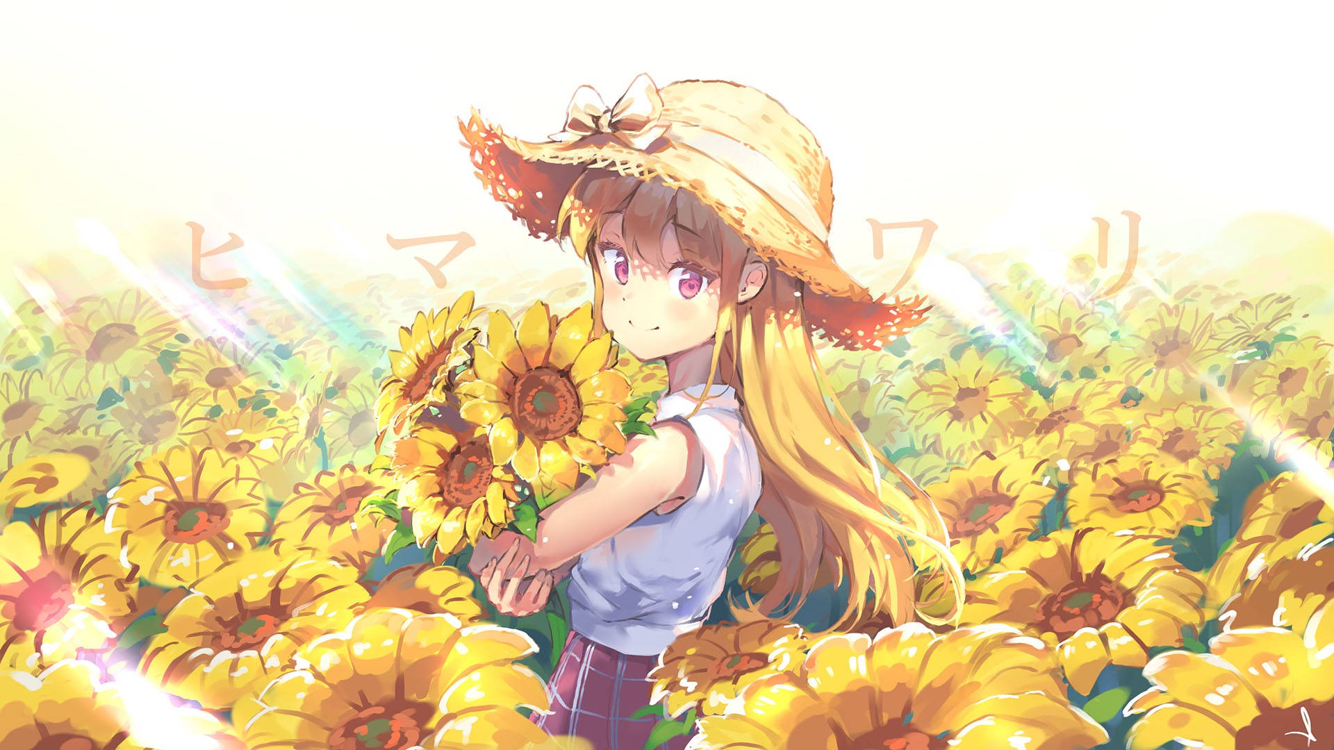 Cute Anime Girl Picture Wallpaper