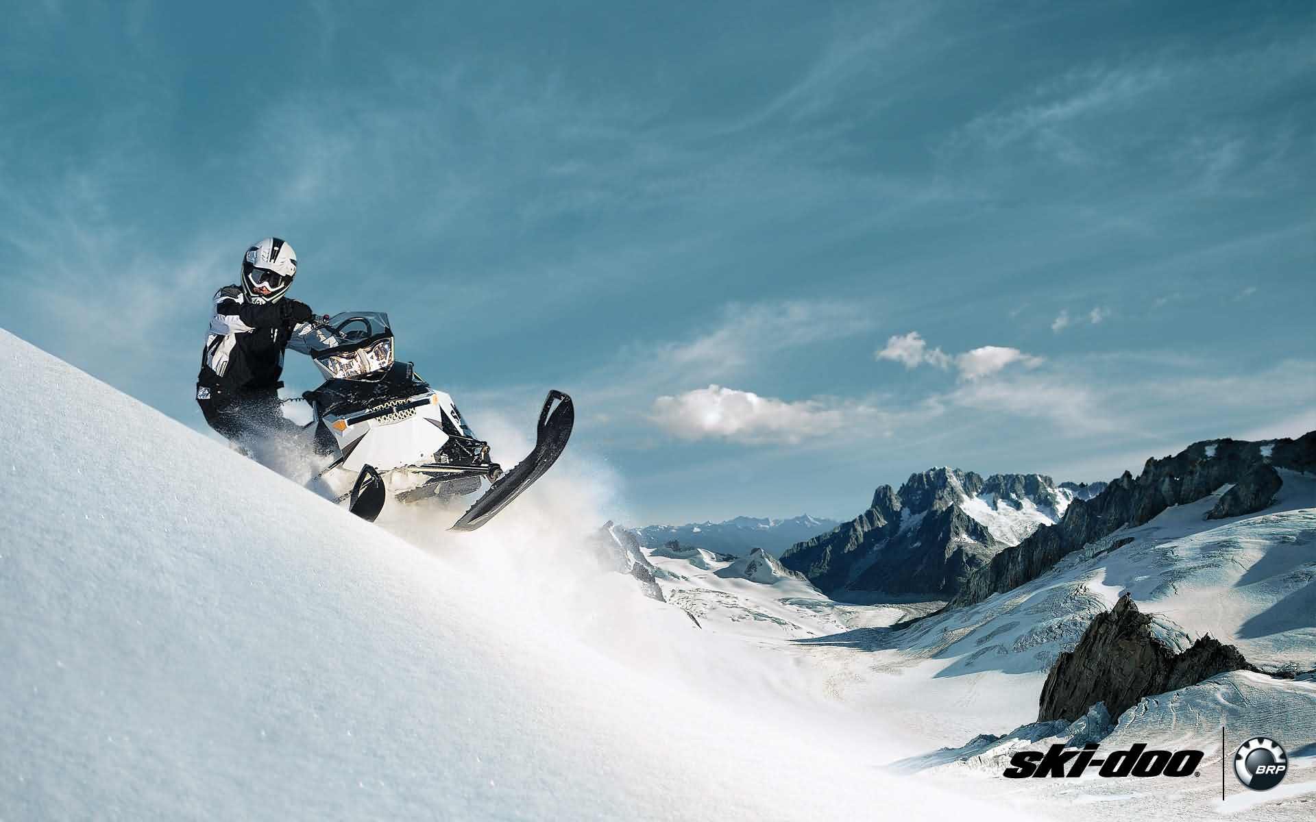 Ski Doo Snowmobile Sled Winter Snow Extreme