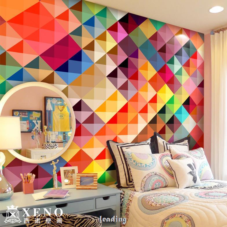 The Large Mural Wallpaper Tv Sofa Bedroom Wall Modern Art