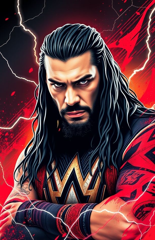 Roman Reigns Symbol Wallpaper