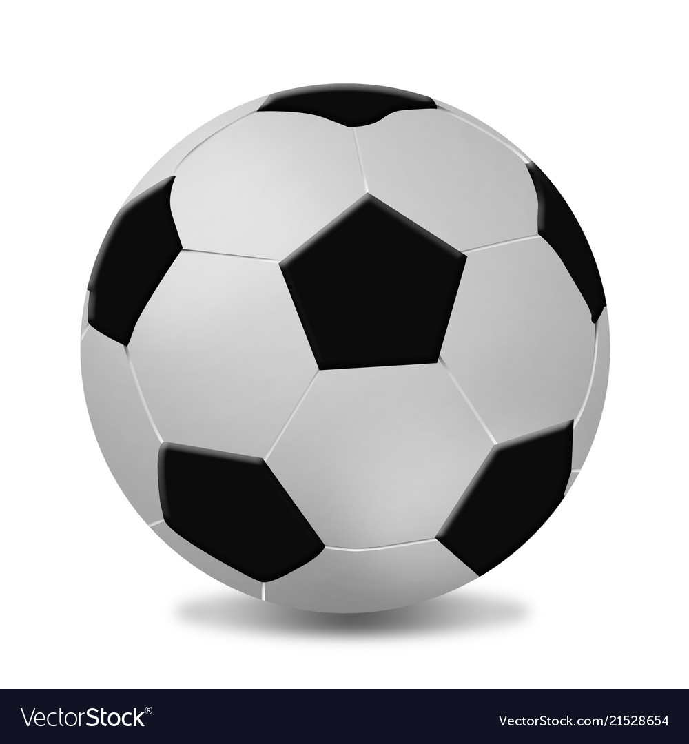 Volleyball Ball On White Background Royalty Vector
