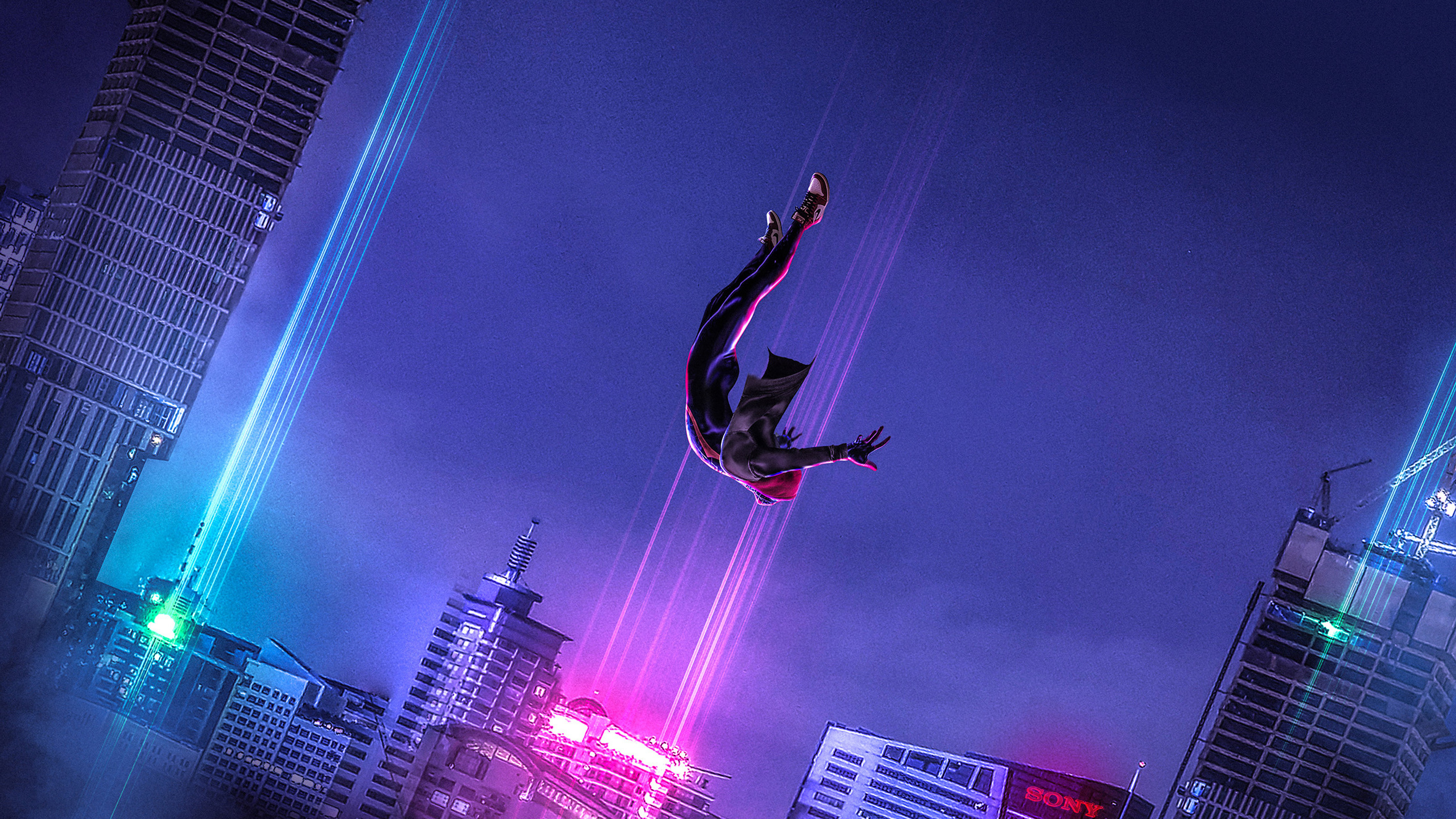 Spiderman Into The Spider Verse Art 4k HD Wallpaper