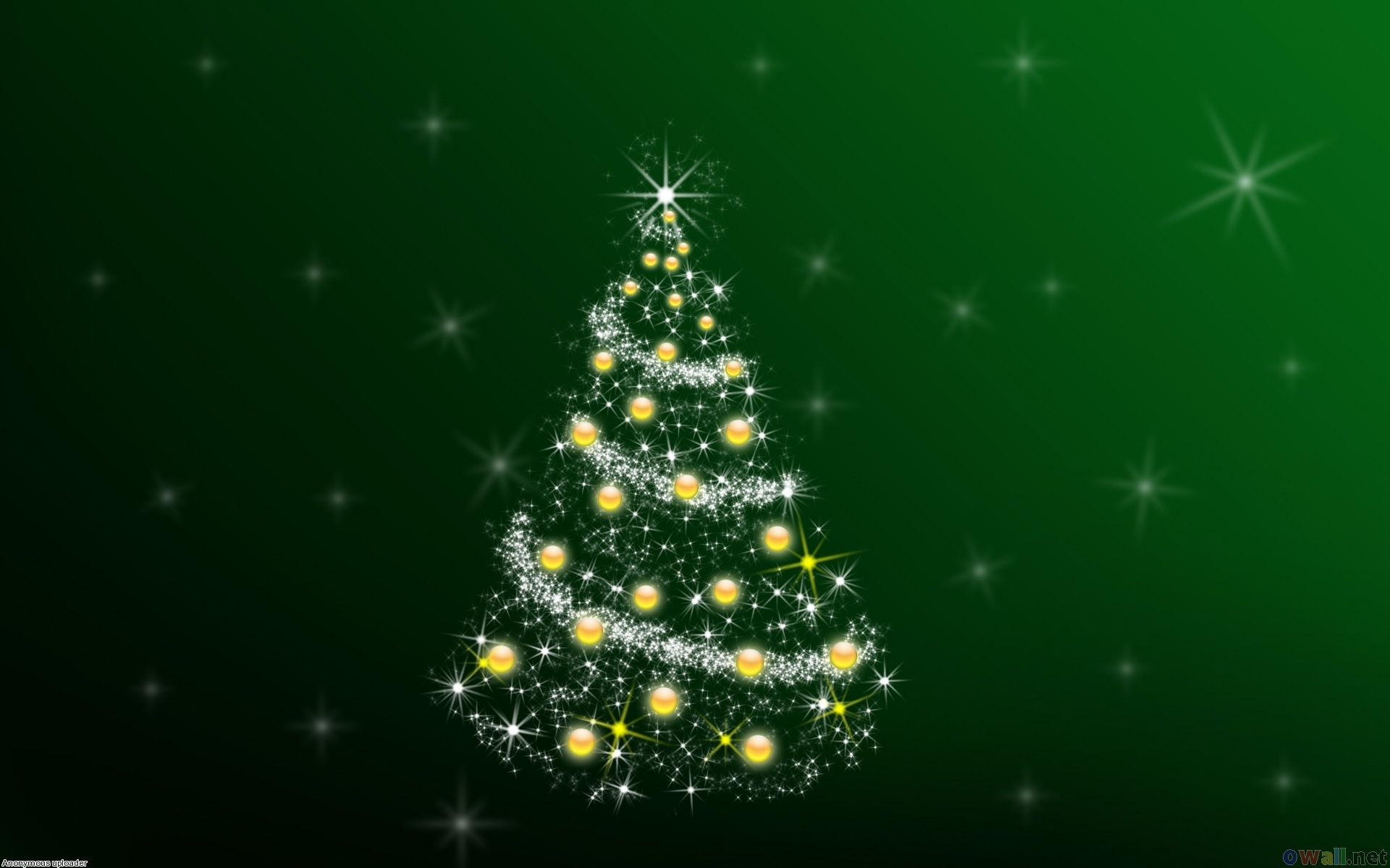 Green Christmas Tree Desktop Pc And Mac Wallpaper