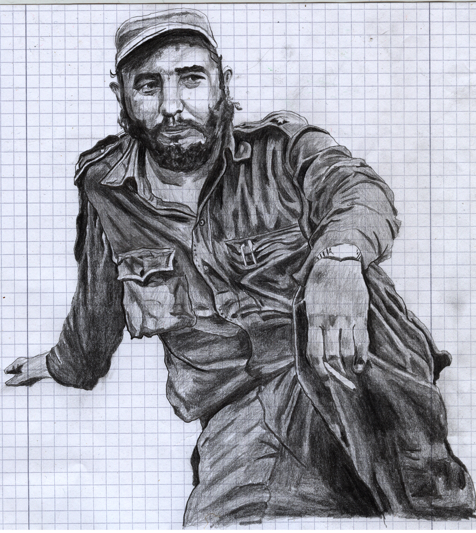 Fidel Castro By Harryiel