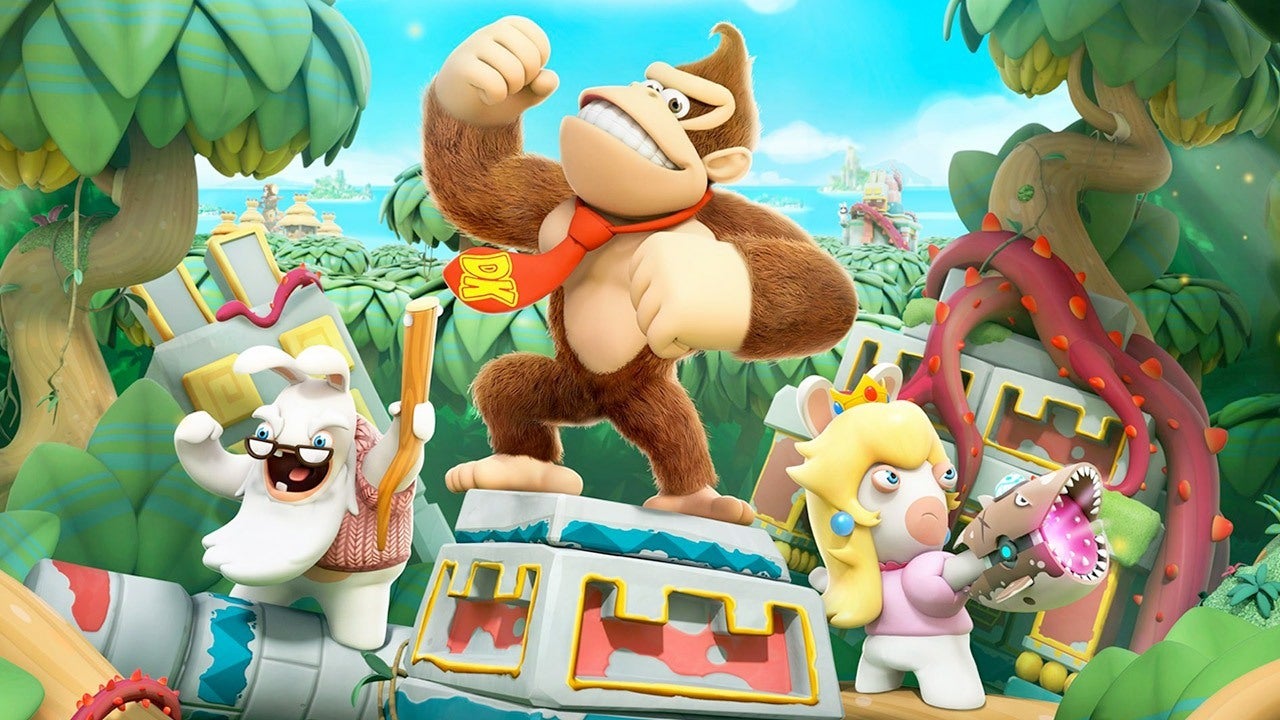 Mario Rabbids Kingdom Battle Donkey Kong Adventure Dlc Re Ign