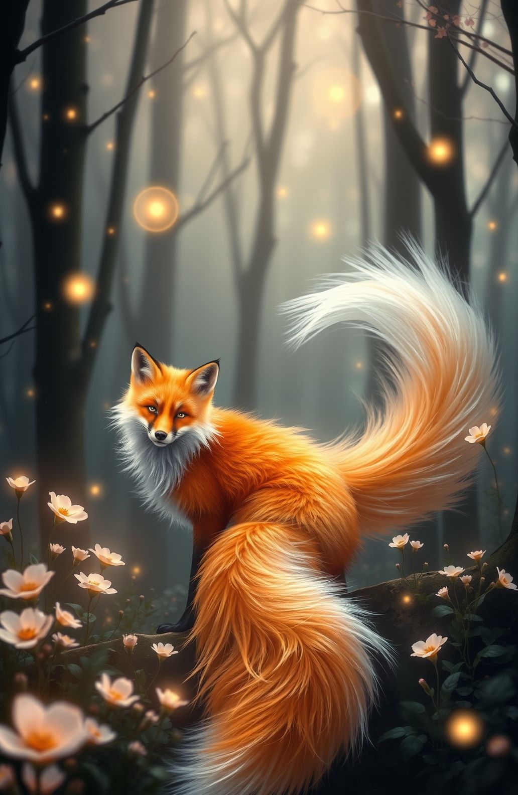 Nine Tailed Fox Wallpaper