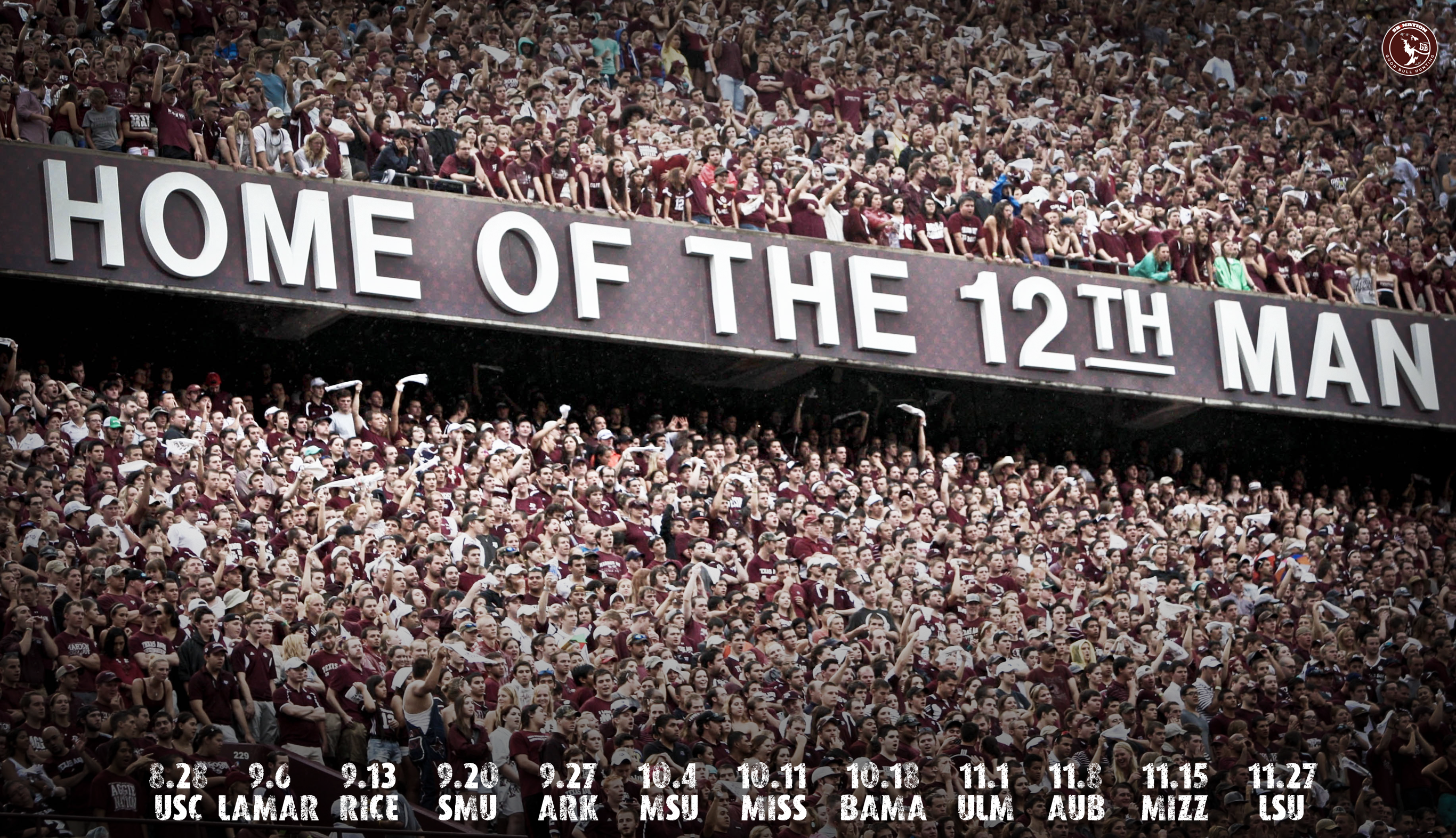 Aggie Football Wallpapers Round 2   Good Bull Hunting