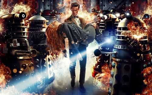 Blackberry iPad Doctor Who And Daleks Screensaver For Kindle3 Dx