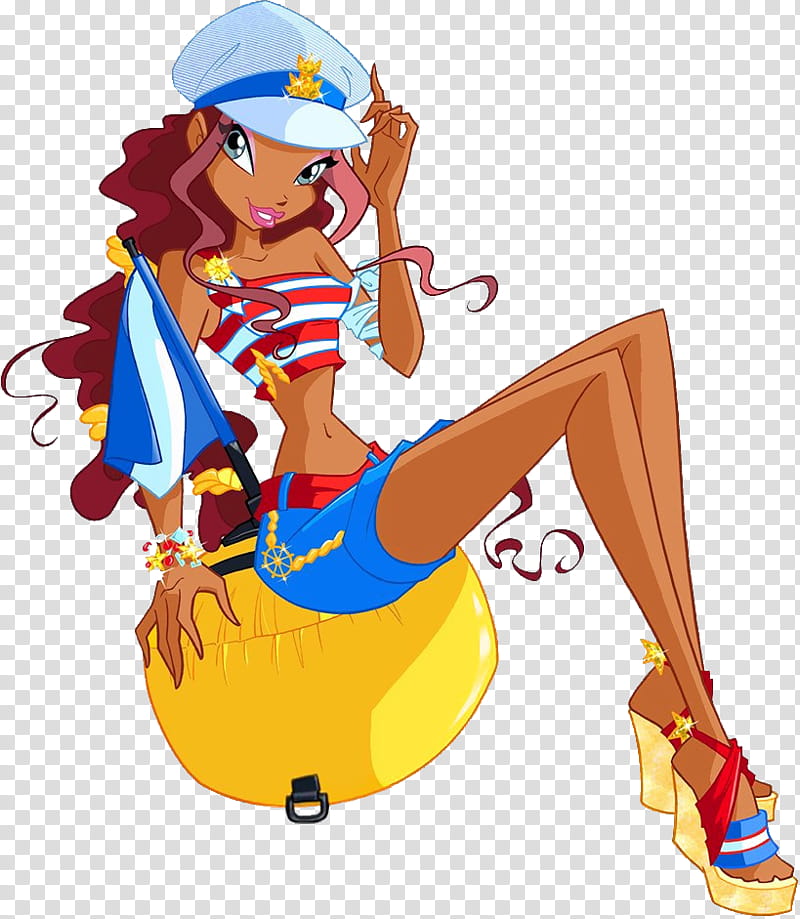 Winx Club Aisha Layla Sailor Transparent Background Png Clipart