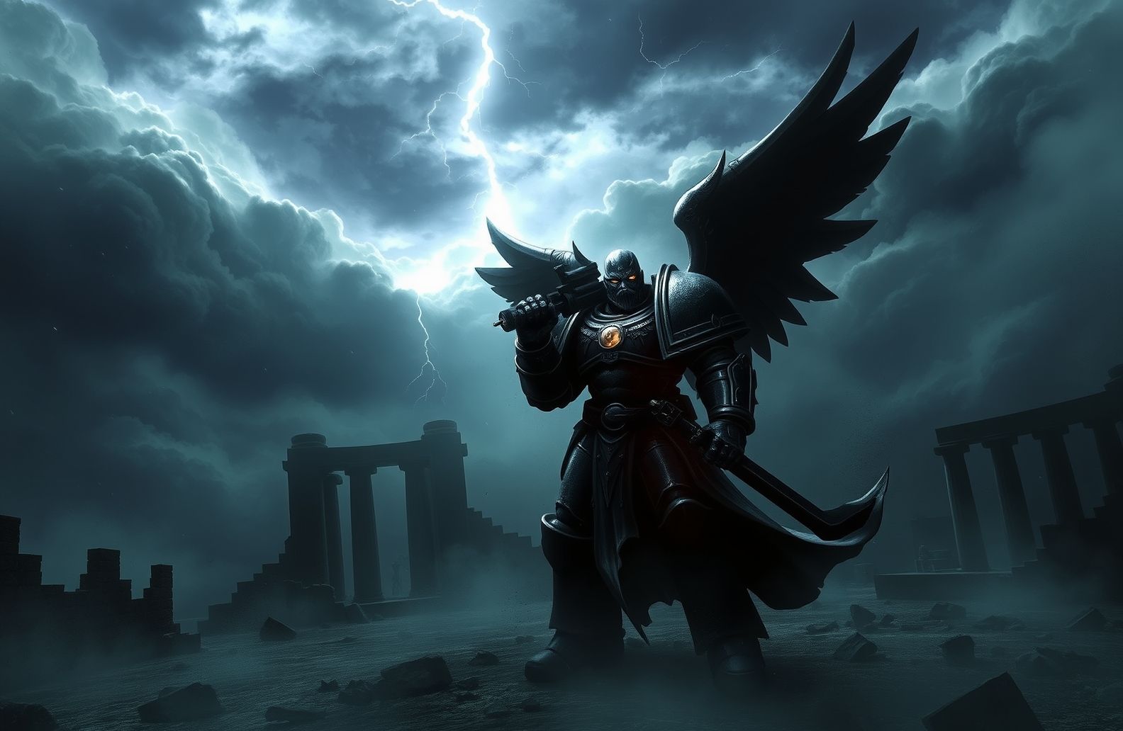 Dark Angels 40k Wallpaper