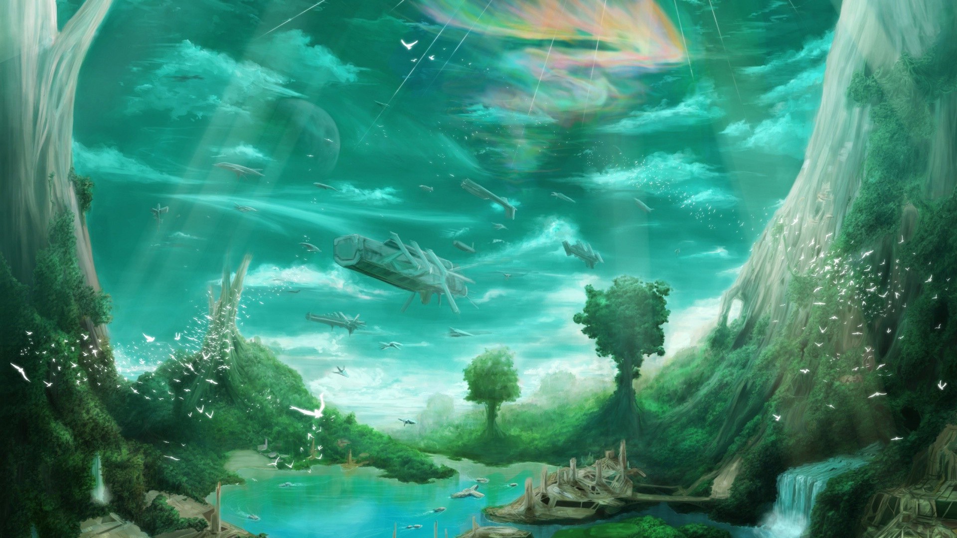 Fantasy Paradise Wallpaper Full HD