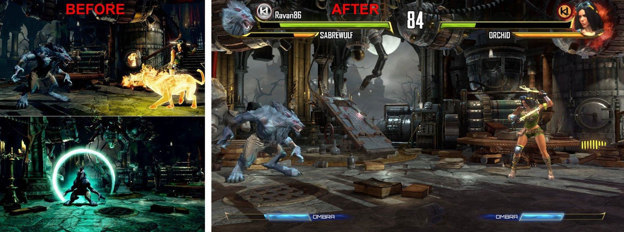 Sabrewulf Stage Old Vs New Game Suggestions Killer