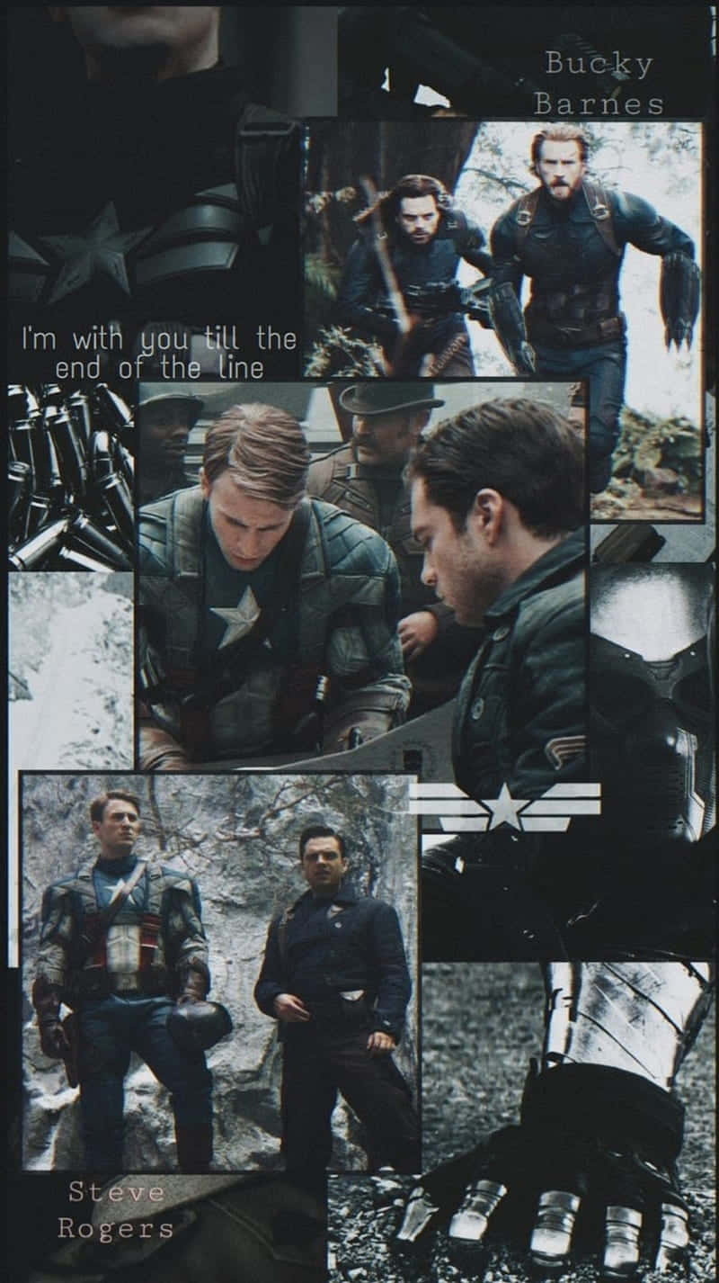 Bucky Barnes iPhone Wallpaper