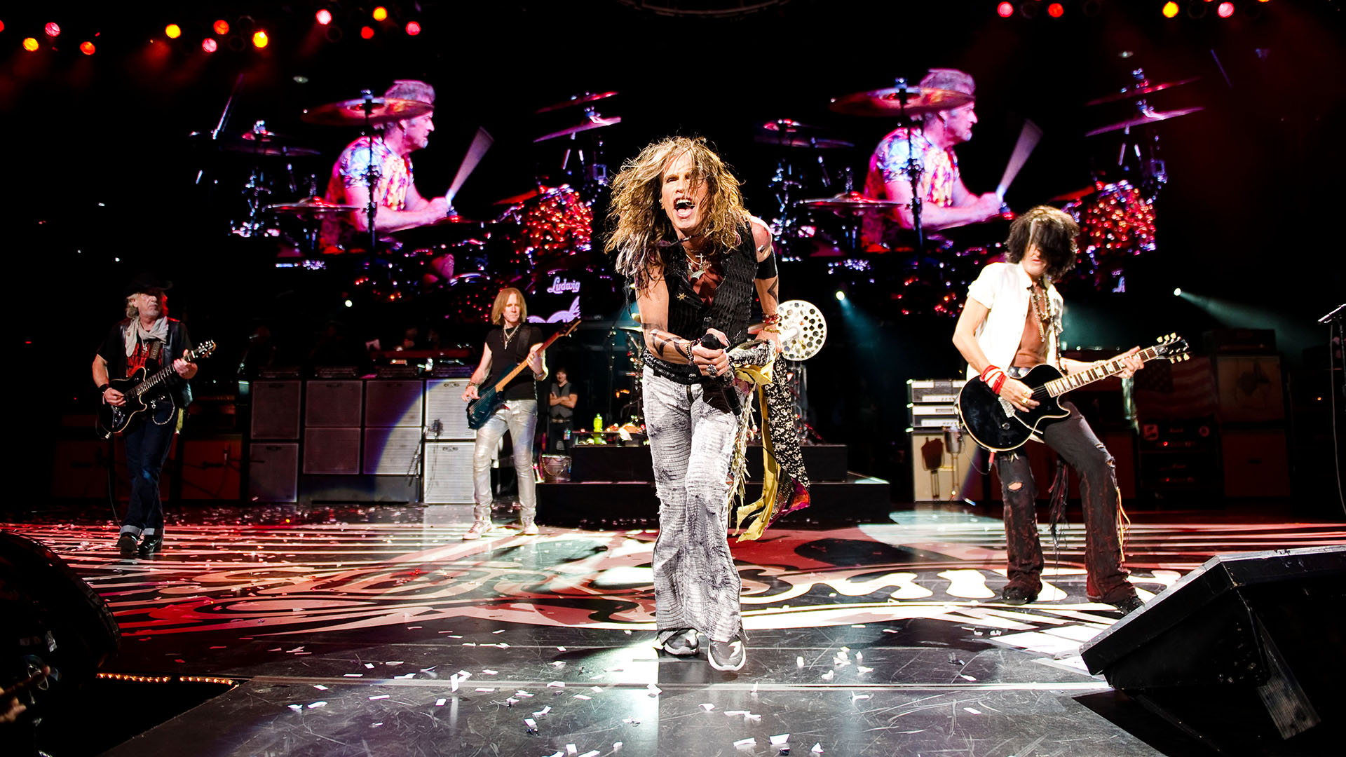Aerosmith Hard Rock Heavy Metal Microphone Concert Concerts Guitar