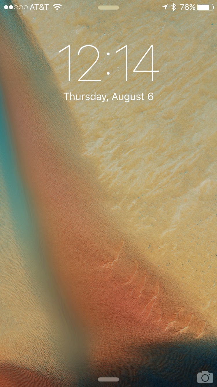 Newest Ios Beta Es With Some Awesome New Wallpaper