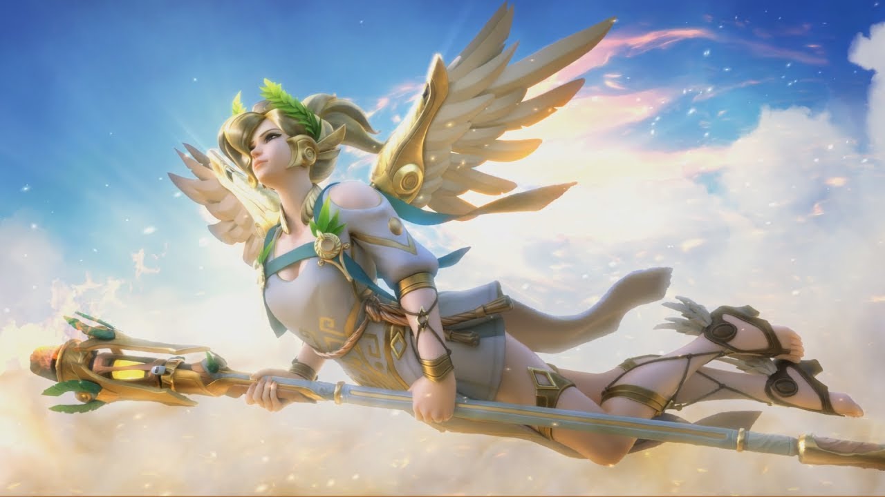 Overwatch Winged Victory Mercy Wallpaper Engine