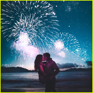 Jake Paul Erika Costell S 4th Of July Kiss Lit Up The