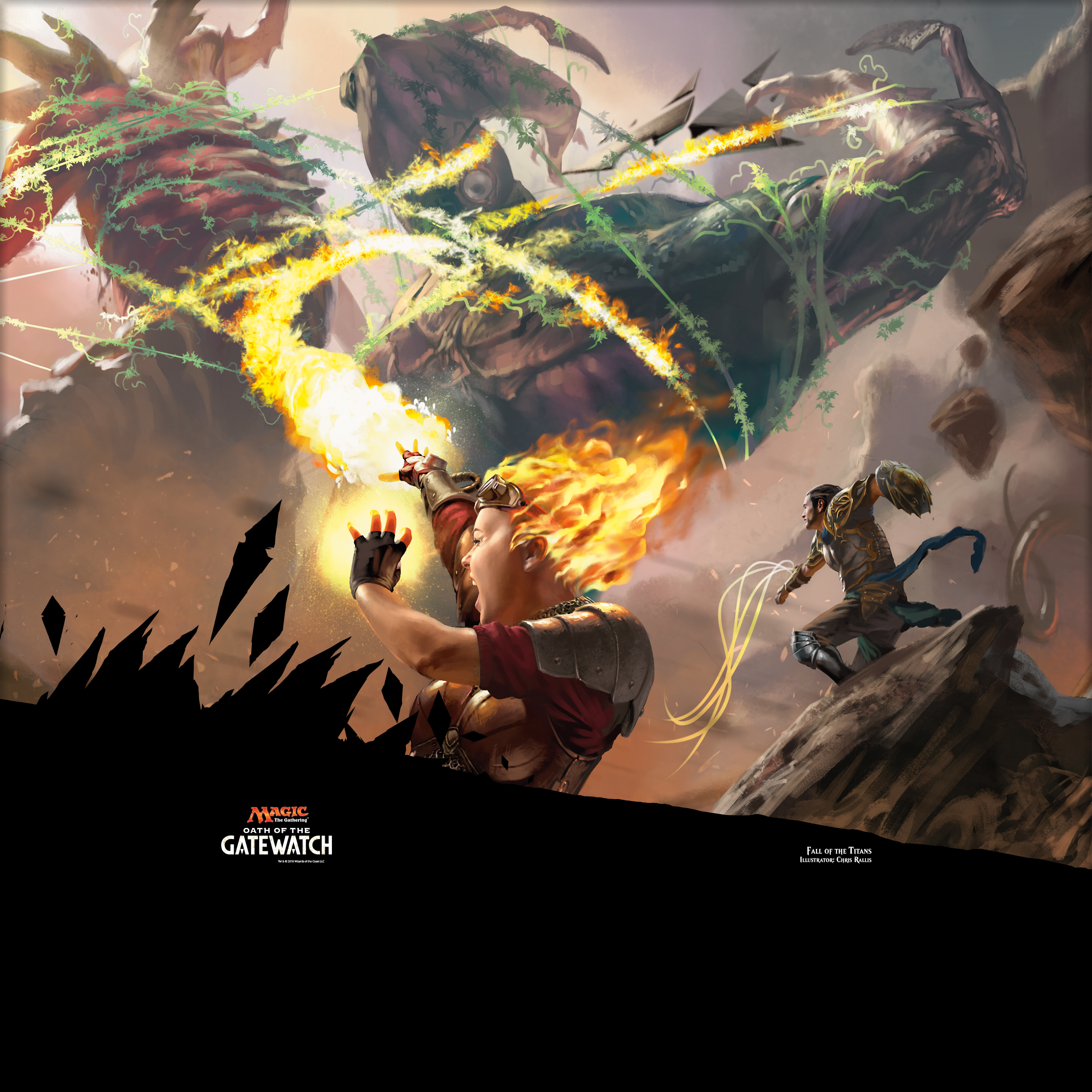 Fall Of The Titans Magic Gathering