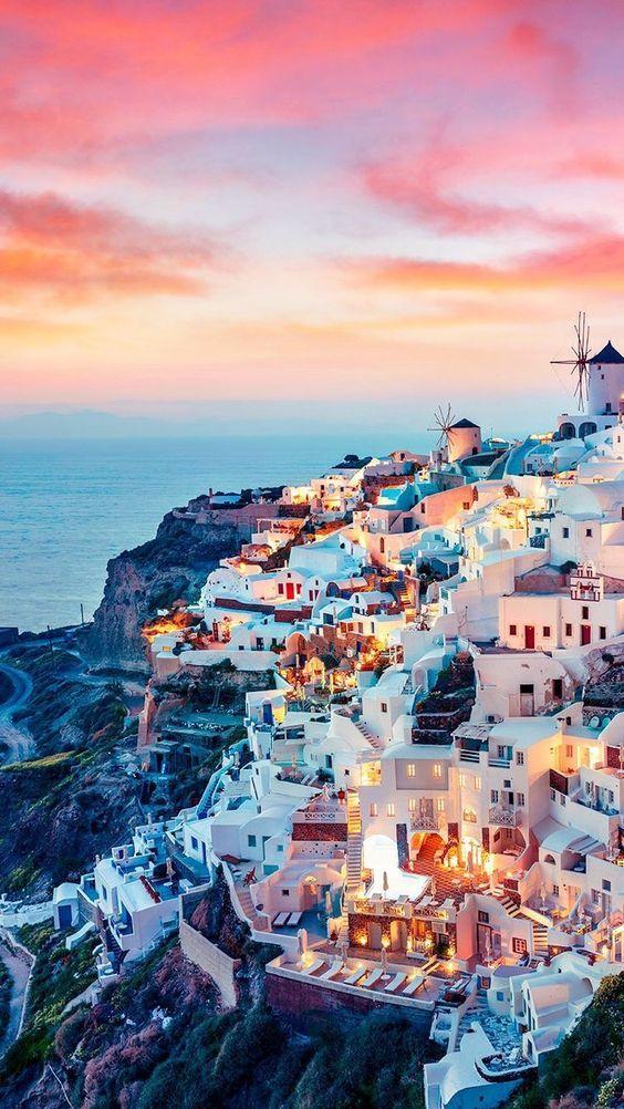 Travel The World On Greece Aesthetic Places To