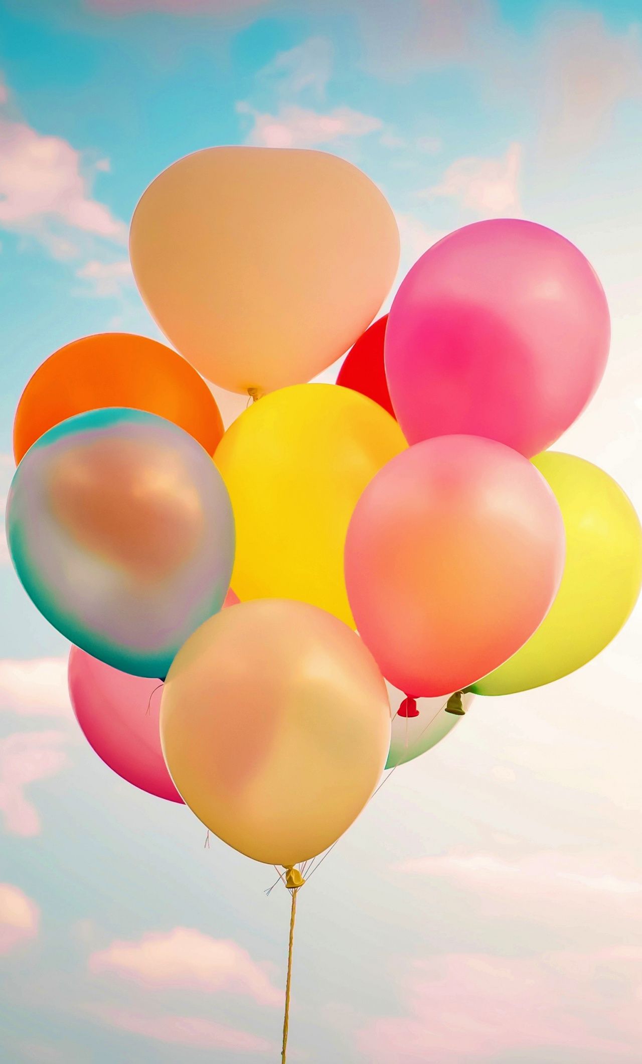Colorful balloons Wallpaper 4K Birthday Decoration Party 5K 1120