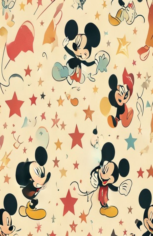 Vintage Mickey Mouse Wallpaper