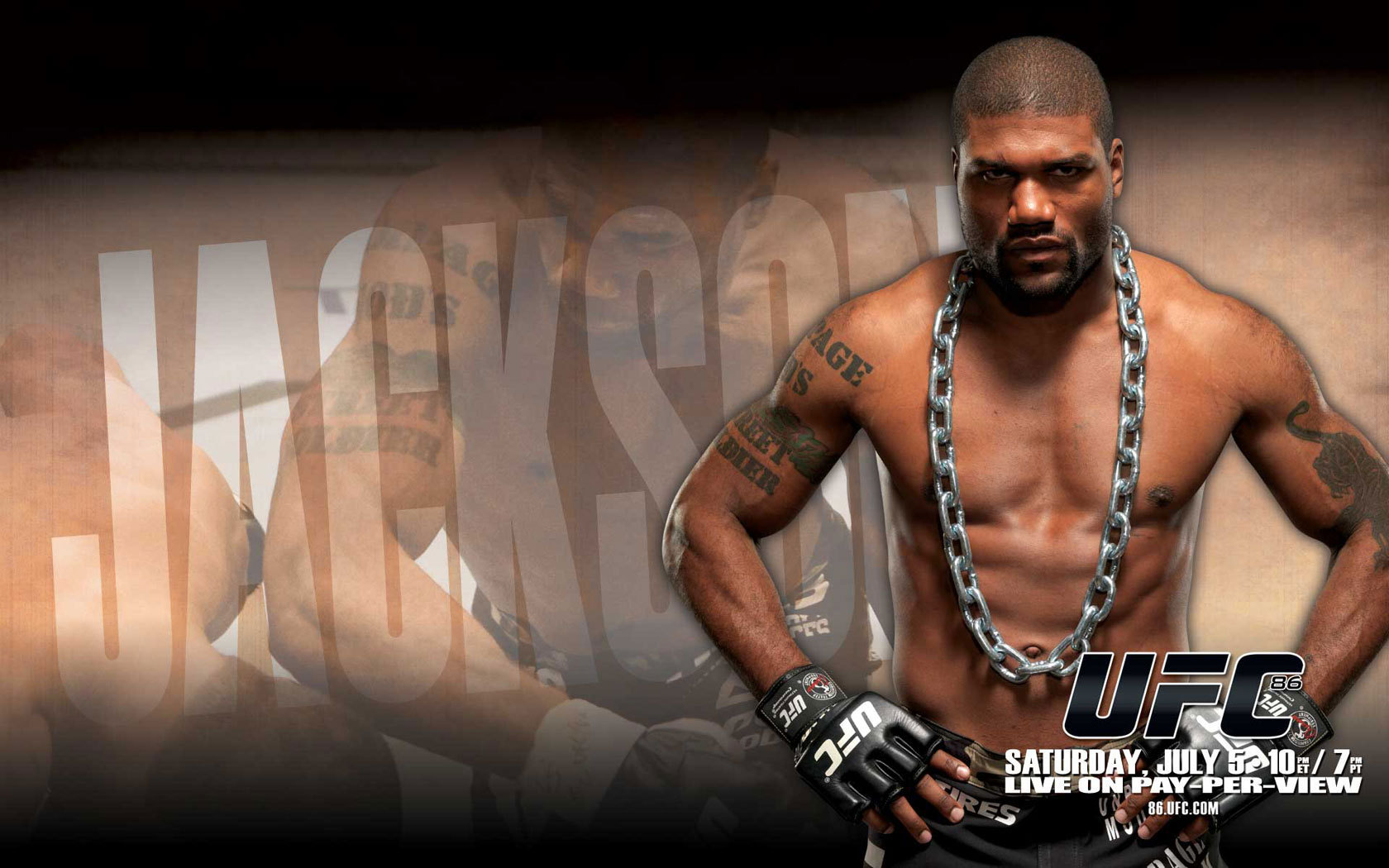 Ram Jackson The Ultimate Fighting Championship Wallpaper