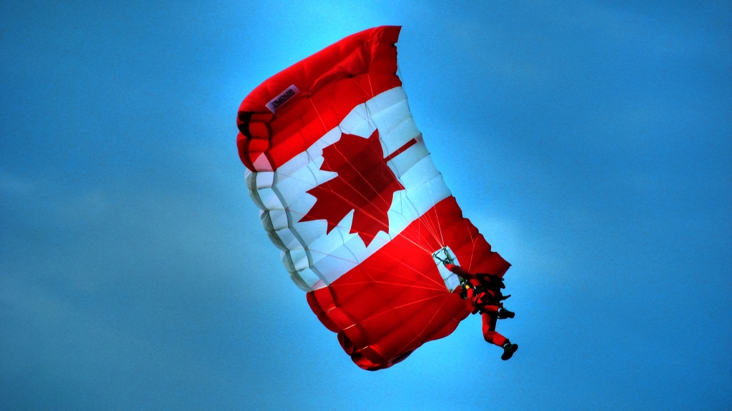 Canada Flag HD Wallpaper Desktop Image