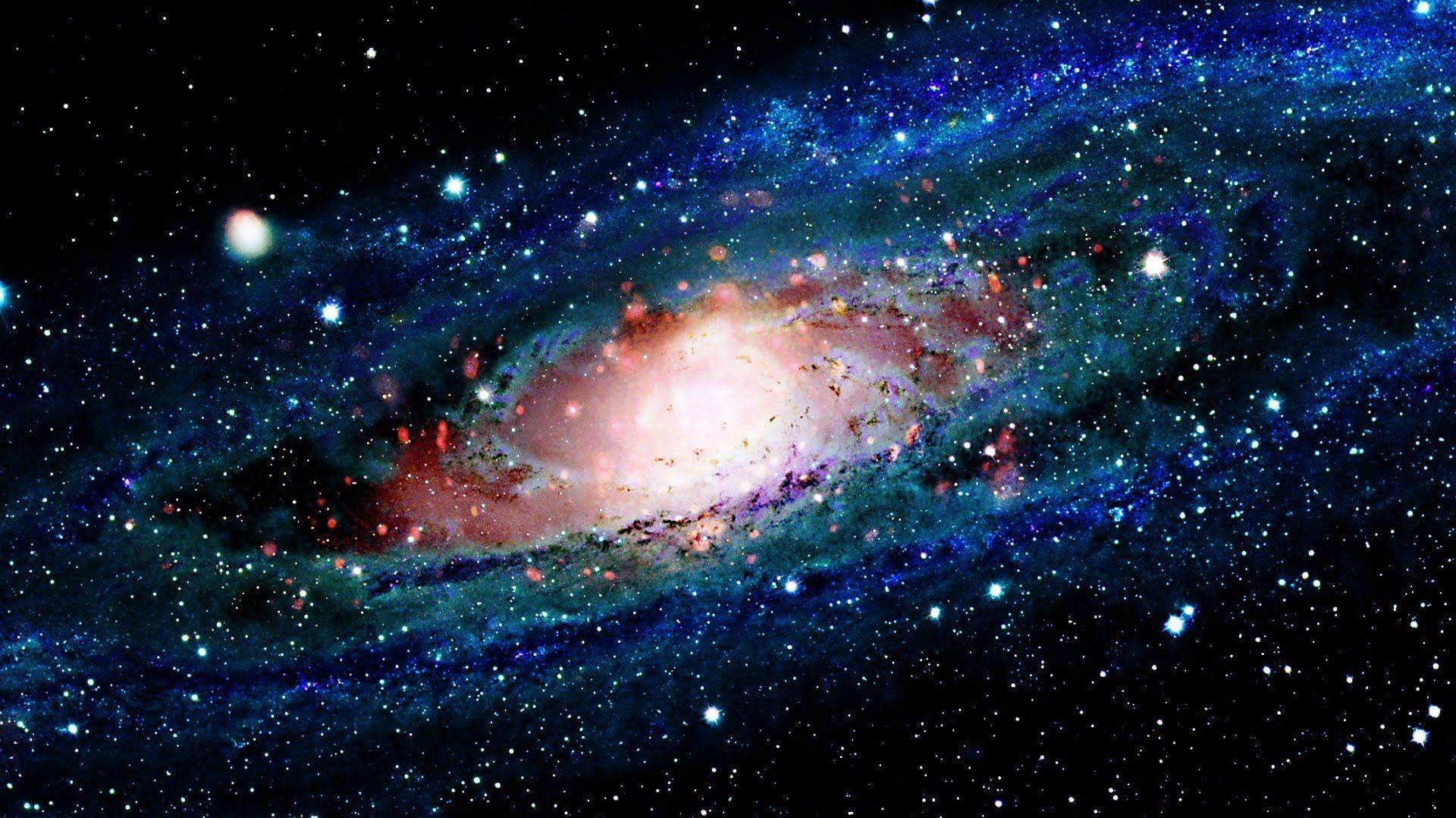 Nebula Pink Galaxy Stars 4K Ultra HD Mobile Wallpaper